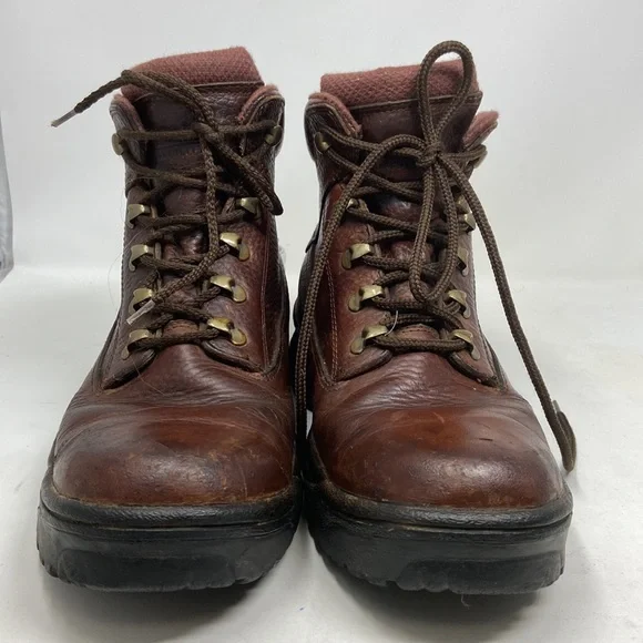 Chippewa Boots Brown Leather Work Snow Insulated Boots sz 9 1/2W